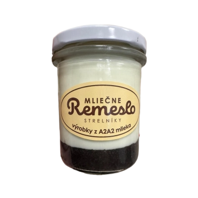 Jogurt ovocný A2A2  s príchuťou čučoriedka