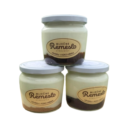 Jogurt ovocný A2A2 s príchuťou čokoláda