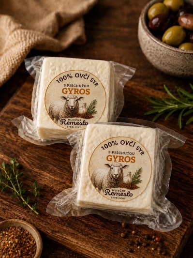 Ovčí syr s príchuťou Gyros